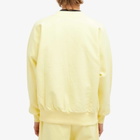 Late Checkout Men's LC Logo Crew Sweat in Yellow