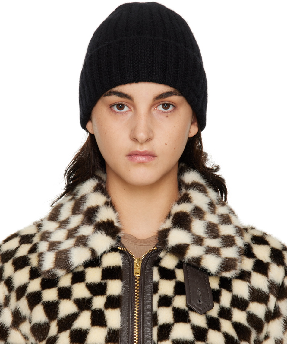 AMIRI Black Script Beanie Amiri