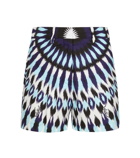 Valentino Printed cotton shorts