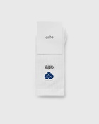 Arte Antwerp Arte Heart Circle Patch Socks White - Mens - Socks