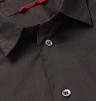 Barena - Slim-Fit Cotton-Twill Shirt - Gray