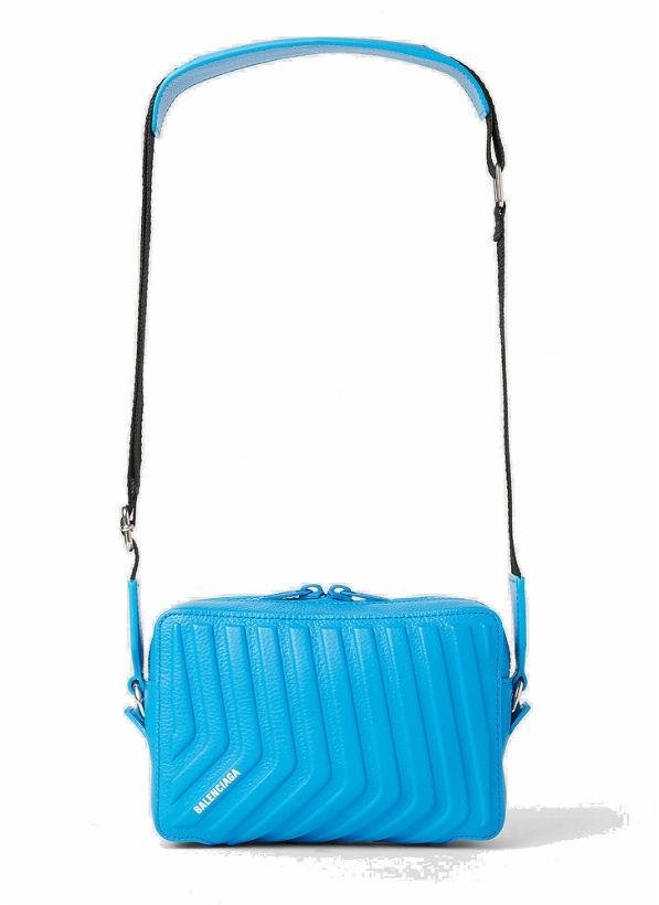 Photo: Balenciaga - Car Camera Shoulder Bag in Blue