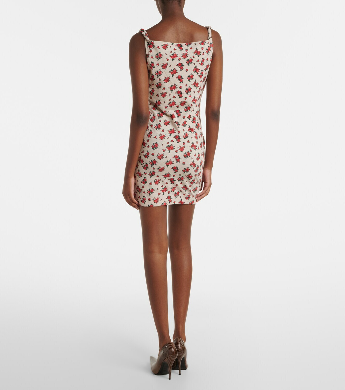 Vivienne Westwood Anna floral cotton jersey minidress