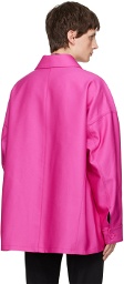 Valentino Pink Pocket Shirt