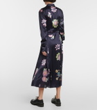 Gabriela Hearst Jane floral silk midi dress