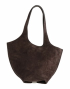 The Attico Womens Shoulder bag Dark in Brown