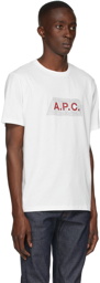 A.P.C. Off-White Garry T-Shirt