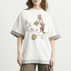 ALÉMAIS Women's Monkey Dance T-Shirt in Cream