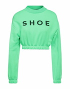 Shoe Womens Sweatshirt in Green