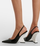 The Attico Cheope leather pumps