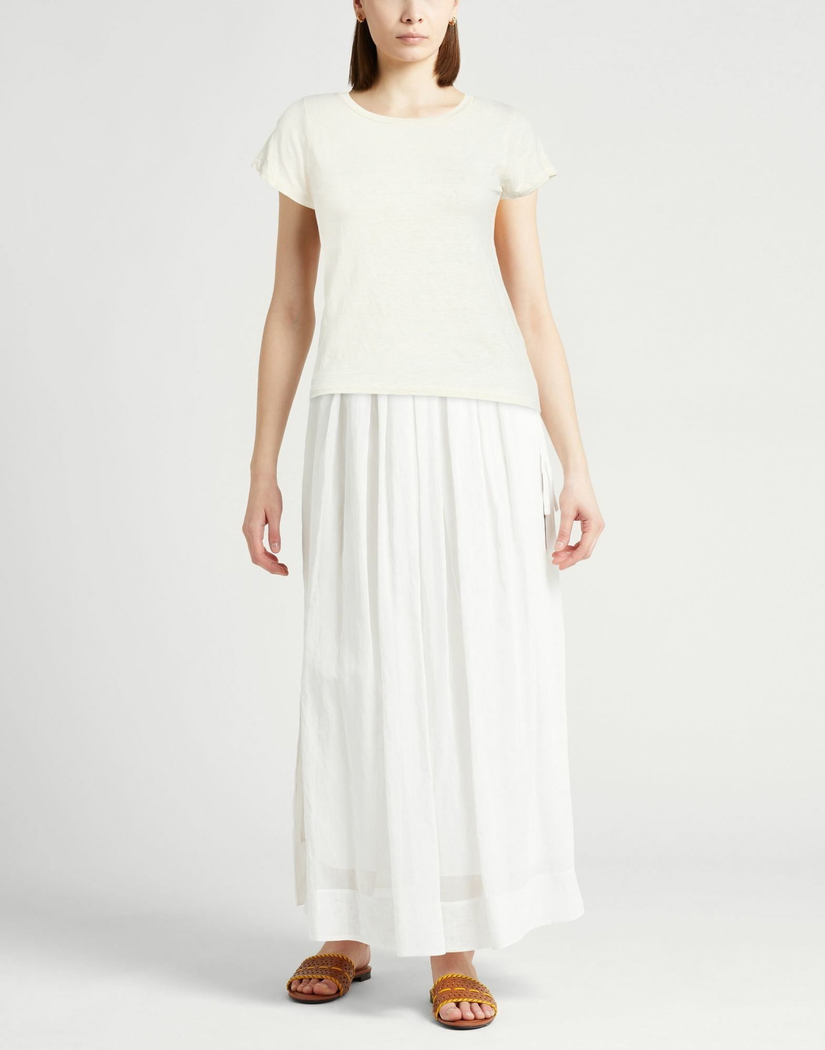 Crossley Womens T-shirt in Beige