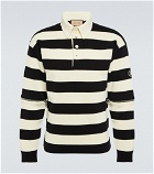 Gucci - Striped knit polo sweater