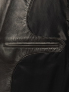 TOM FORD - Leather Blazer - Brown