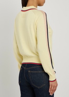 Guest In Residence Relay Cotton and Cashmere-blend Polo Jumper Yellow