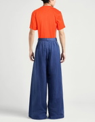 Msgm Mens T-shirt in Tomato red