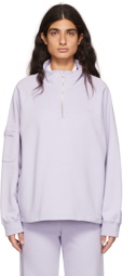 MM6 Maison Margiela Purple Cotton Sweatshirt