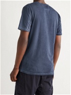 C.P. COMPANY - I.C.E. Garment-Dyed Cotton-Jersey T-Shirt - Blue - S
