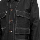 Garbstore Men's Manager Overshirt in Black