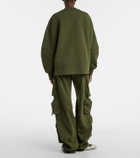 The Attico Cotton jersey sweatpants