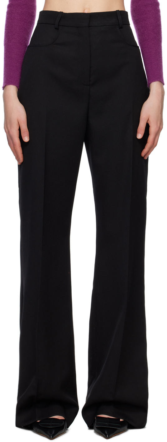 JACQUEMUS LE RAPHIA カーゴパンツ Jacquemus Black Le Raphia 'Le Pantalon Sauge' Trousers Jacquemus