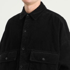 Merely Made Men's Corduroy Overshirt in Black