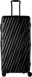 Tumi Black Large Rolling Trunk Suitcase