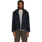 Stone Island Black Q100025 All-Weather Cotton Canvas_S.I. Ghost Jacket