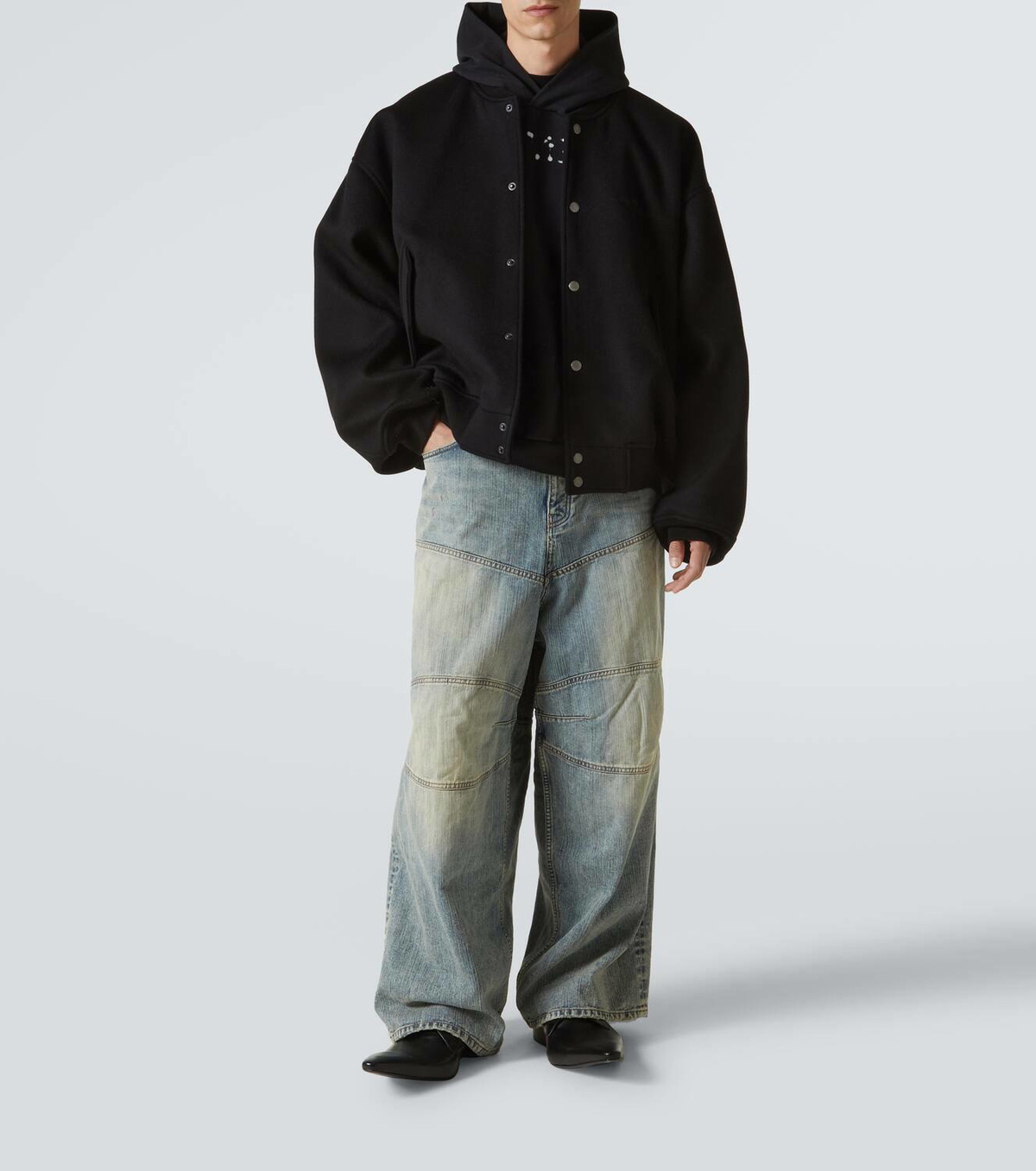 Balenciaga Wool bomber jacket