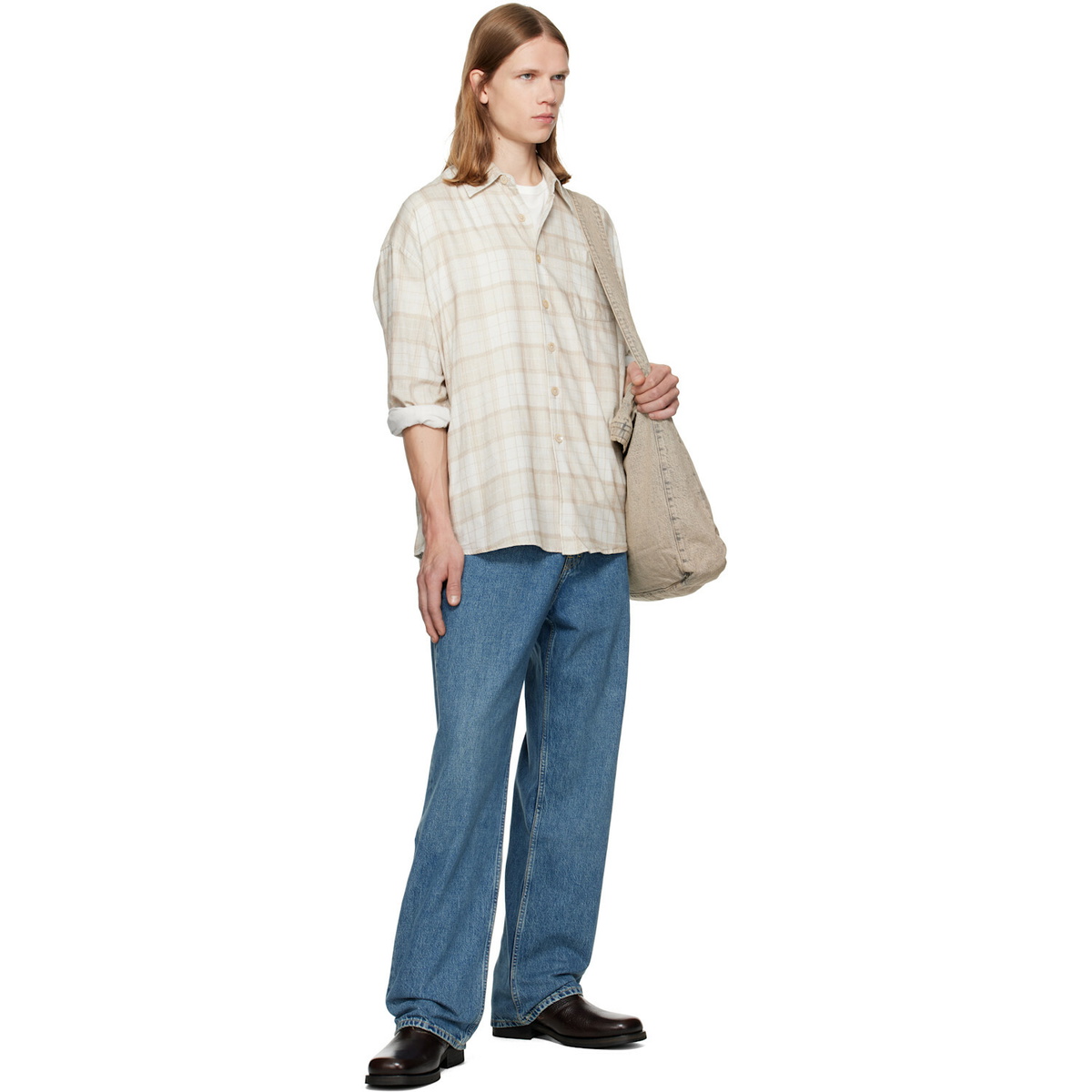 OUR LEGACY Blue Third Cut Jeans