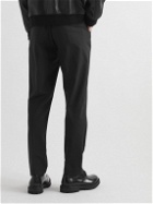 Dunhill - Slim-Fit Tapered Virgin Wool-Blend Trousers - Black