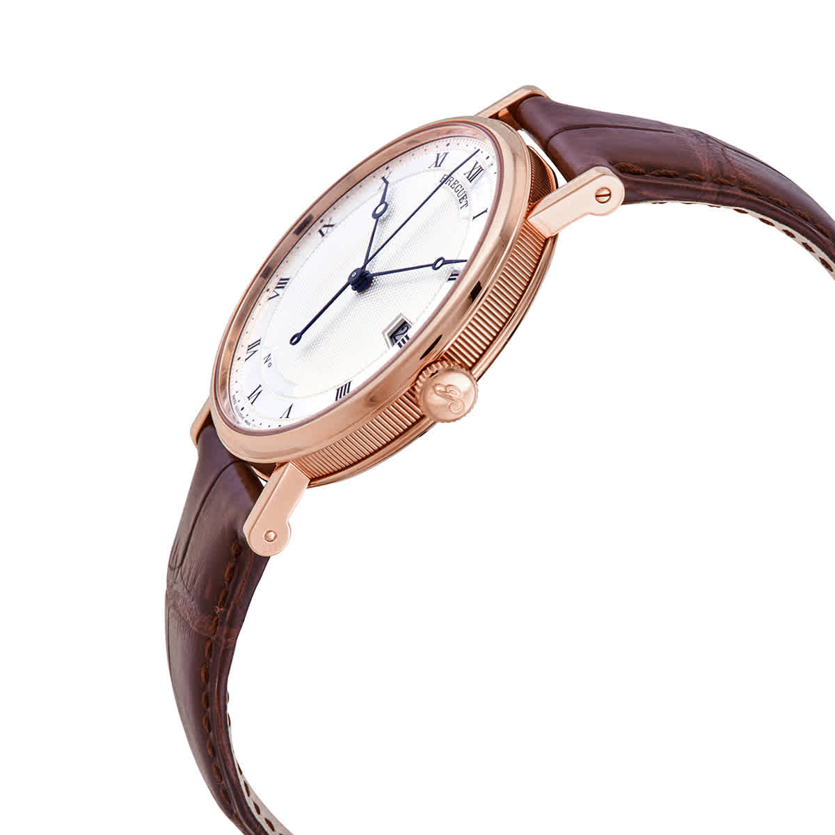 Breguet Classique 18kt Rose Gold Automatic Silver Dial Mens Watch 5177BR/15/9V6