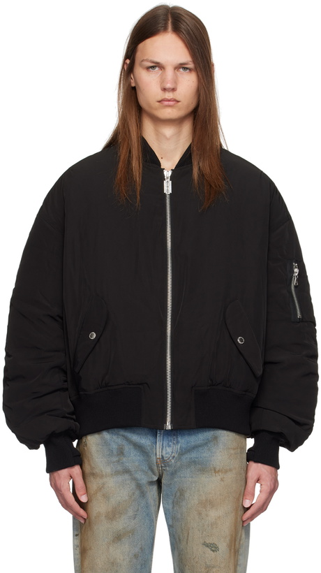 Photo: Stolen Girlfriends Club Black Stolen Bomber Jacket