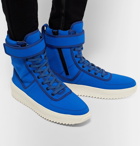 Fear of God - Military Nylon High-Top Sneakers - Men - Bright blue