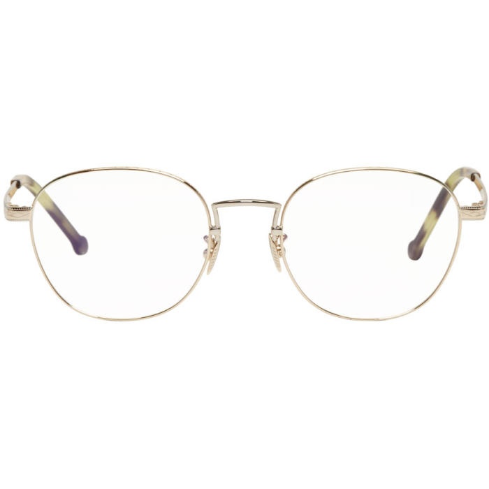 Photo: Cutler And Gross Gold 1274 Glasses