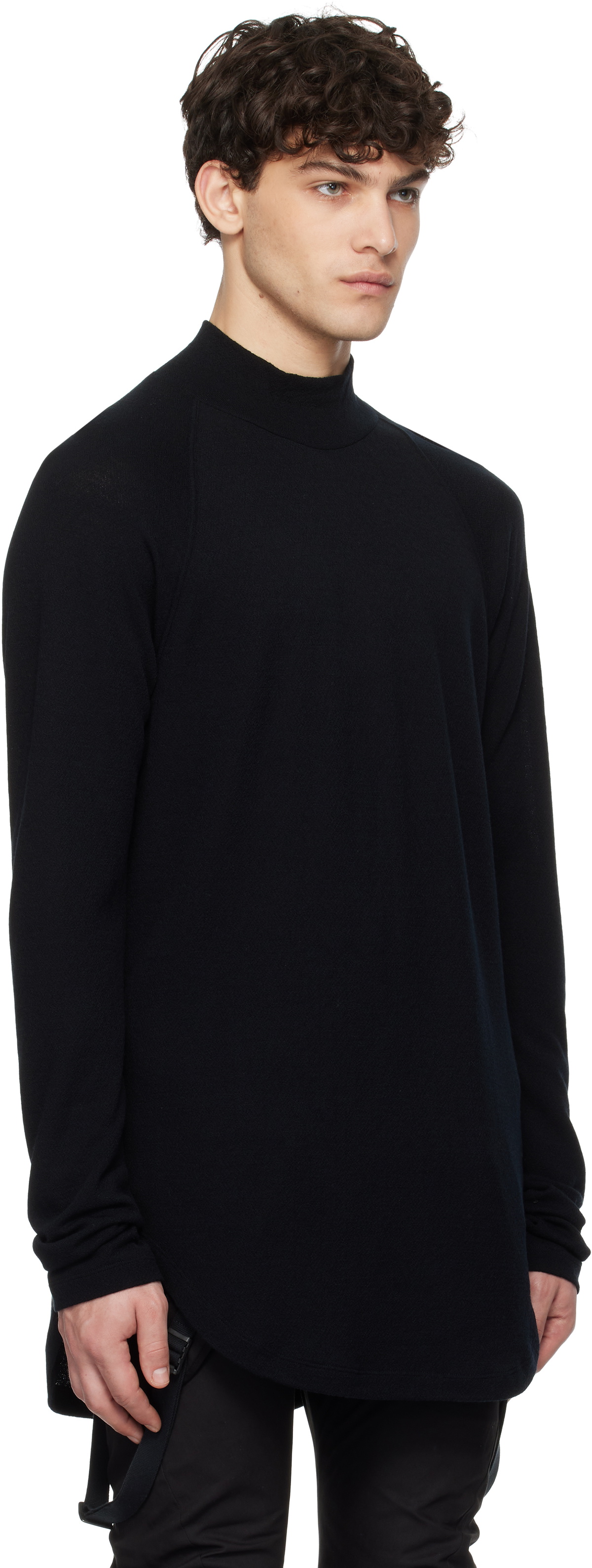 Julius Black Ana-Mockneck Sweater