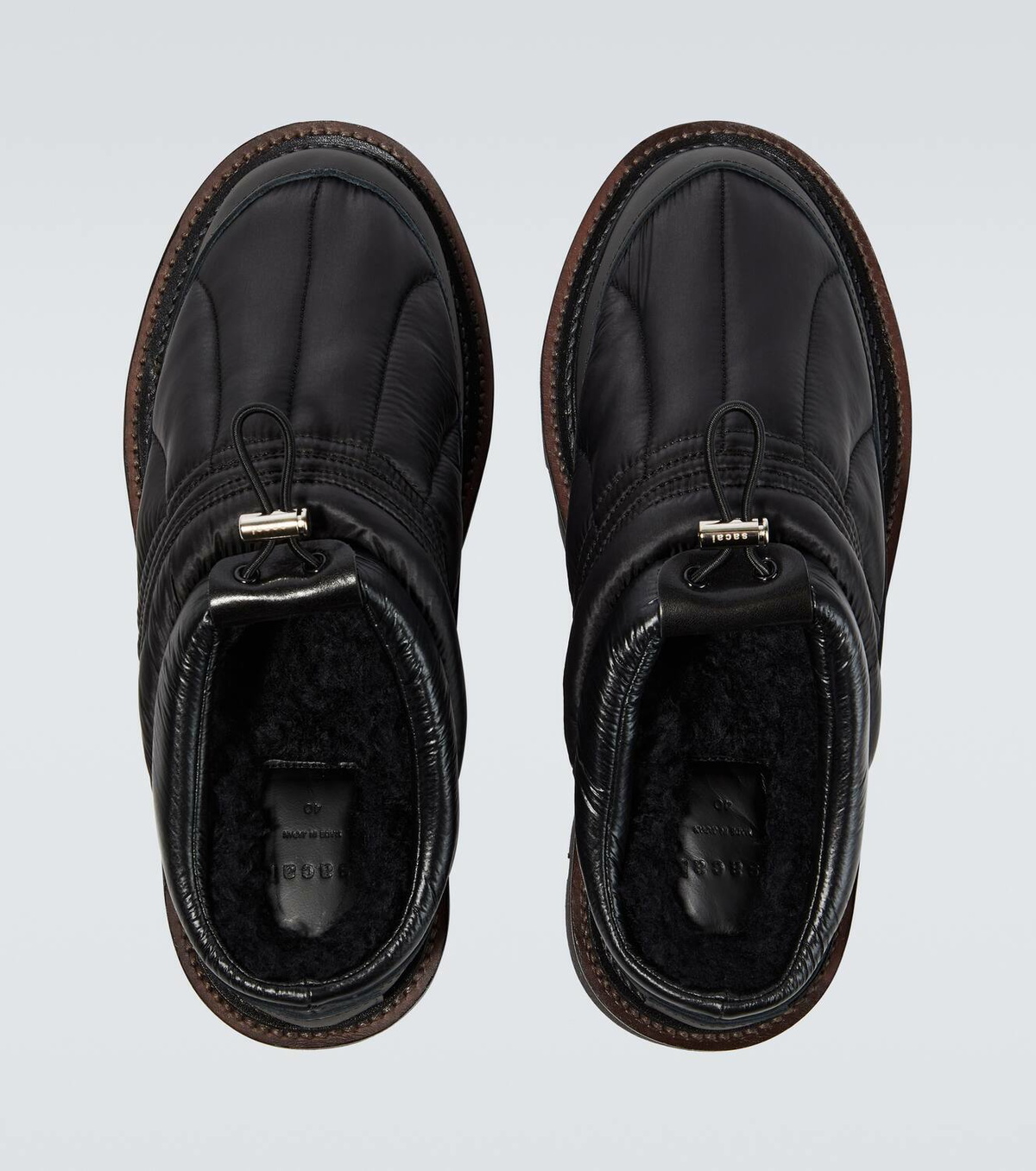 Sacai Padded slippers