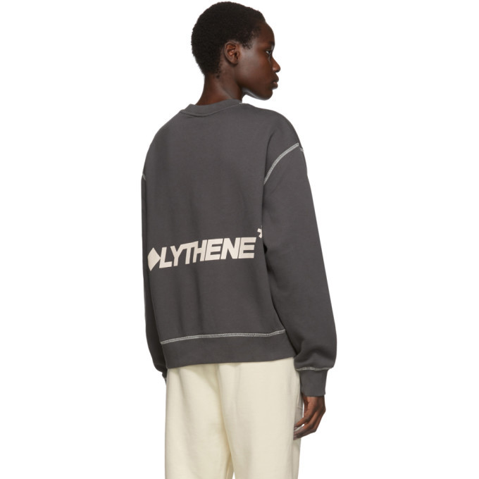Polythene* Optics Grey Vertical Sweatshirt