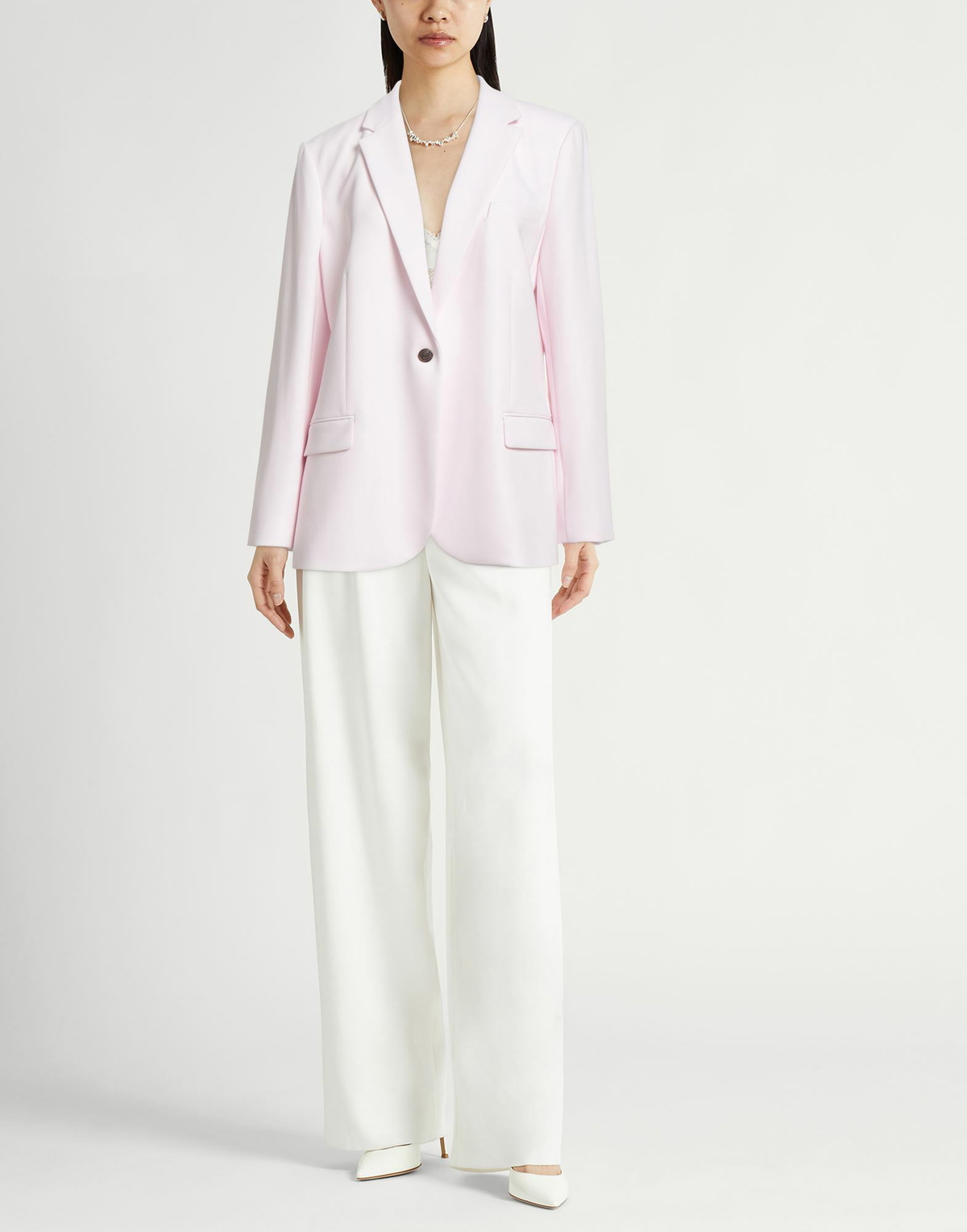 Theory Womens Blazer Light in Pink