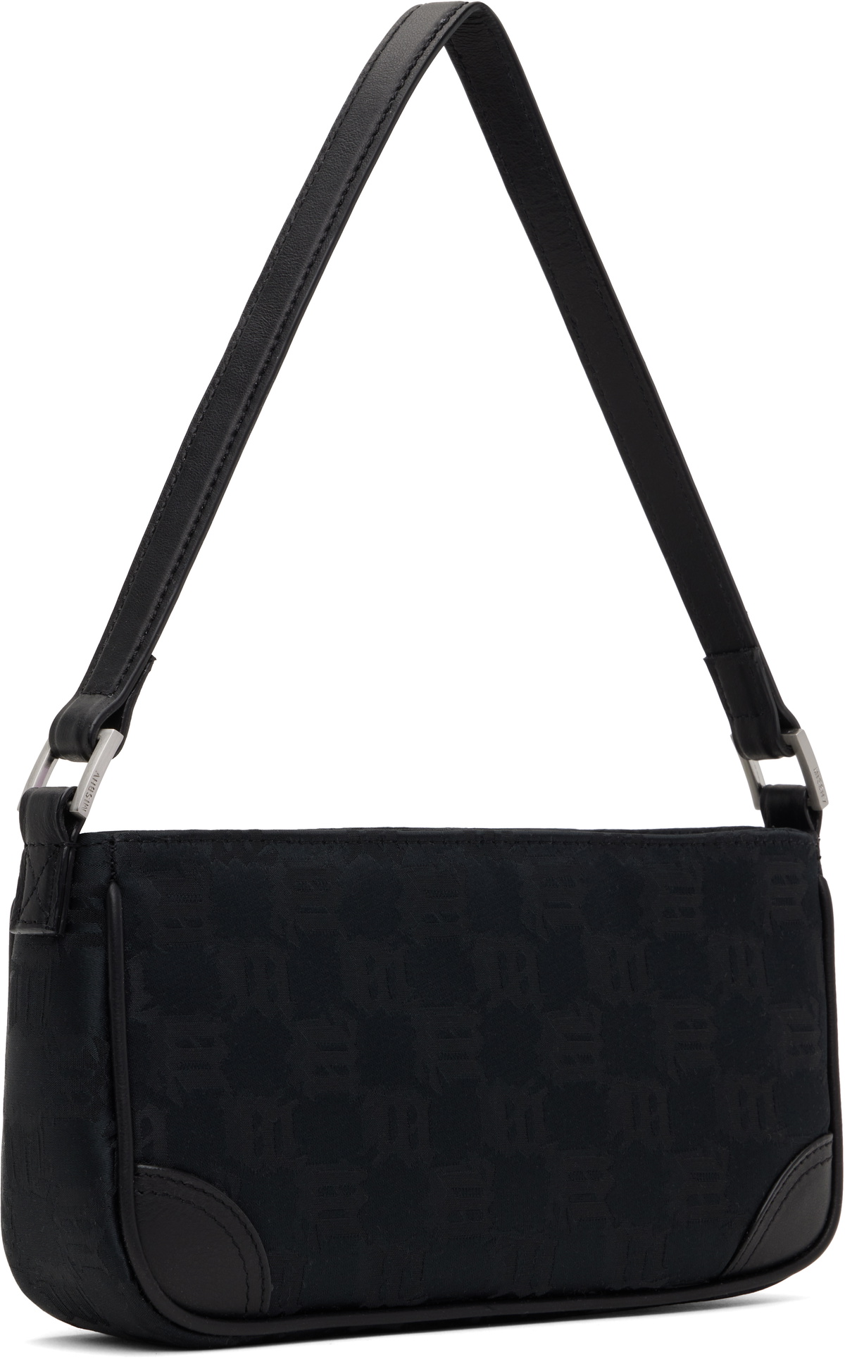 MISBHV Black Jacquard Monogram 90s Mini Bag