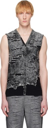 Diesel Black & Gray K-Callisto Vest