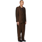 ermenegildo zegna couture Brown Cotton Suit