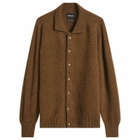 Howlin by Morrison Men's Howlin' Creatures Of The Howlin' Moon Polo Cardigan in Nuts