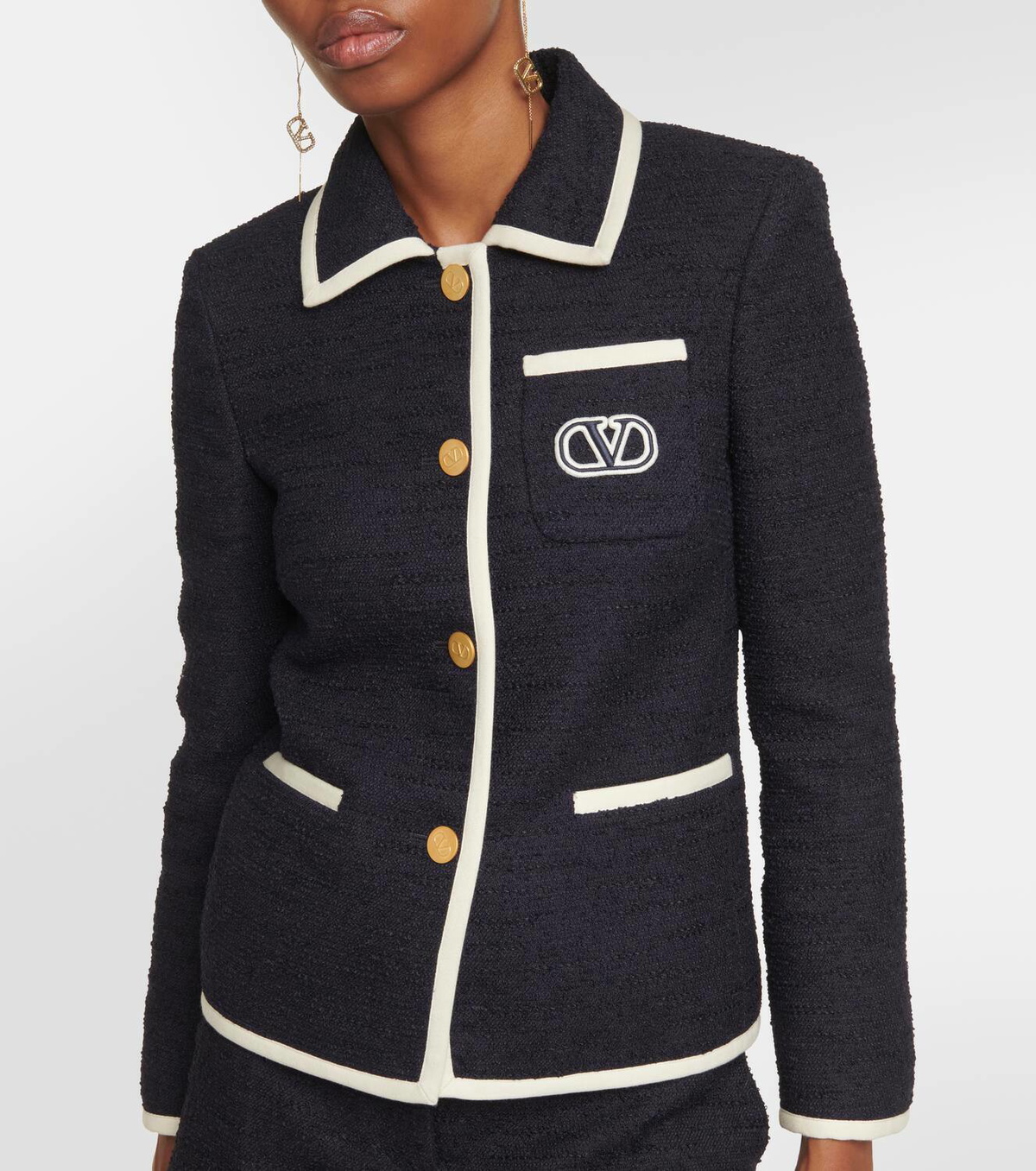 Valentino VLogo Signature tweed jacket Valentino