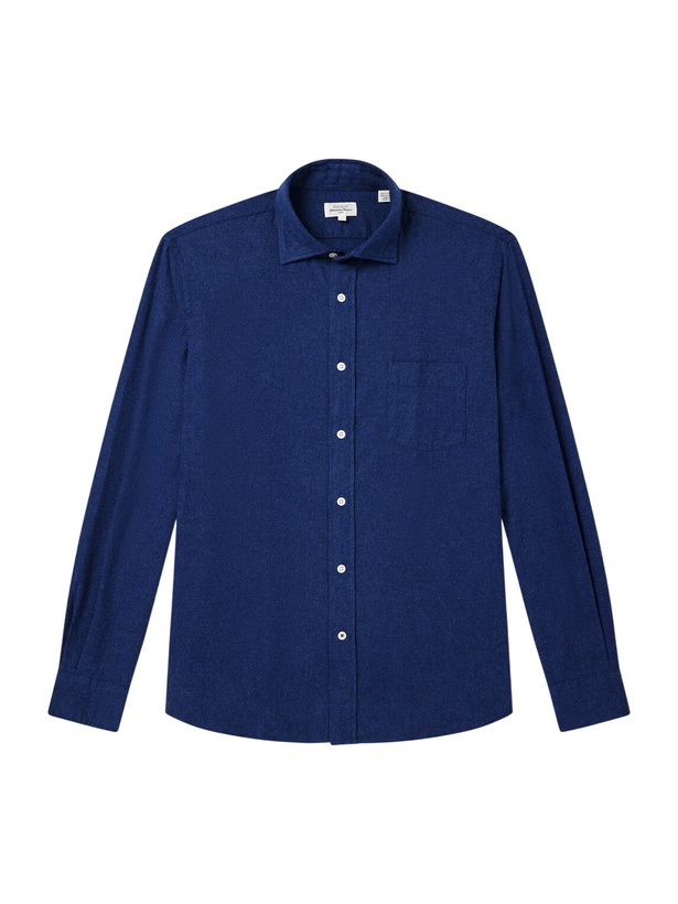 Photo: Hartford - Paul Cotton-Flannel Shirt - Blue