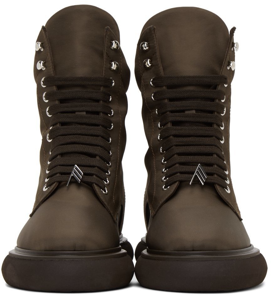 The Attico Brown Selene Boots The Attico