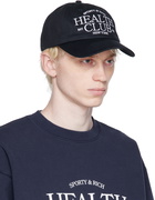 Sporty & Rich Navy 'Health Club' Cap