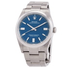 Rolex Oyster Perpetual Automatic Chronometer Blue Dial Mens Watch M126000-0015