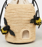 Loewe Paula's Ibiza Beehive raffia crossbody bag