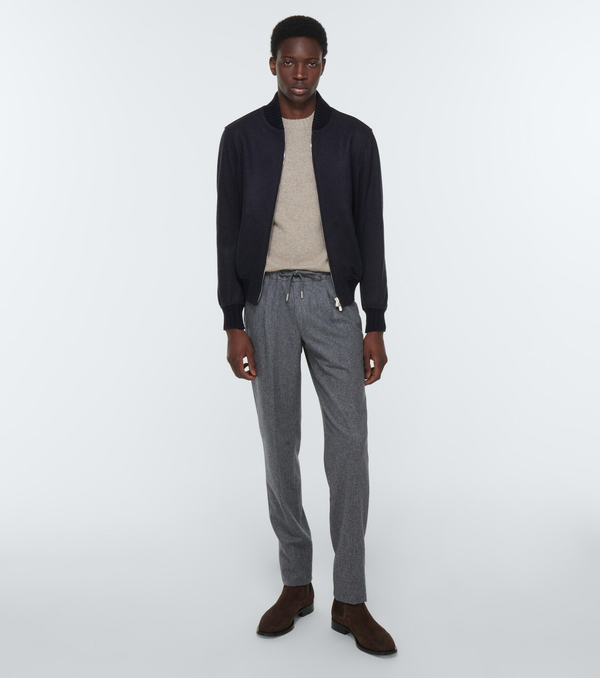 Thom Sweeney - Cashmere Bomber Jacket Thom Sweeney