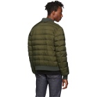 Herno Green Down LAviatore Bomber Jacket